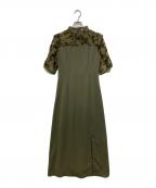 LeJaレジャ）の古着「チャイナワンピース」｜グリーン