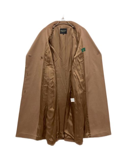 BELLUCCI（ベルッチ）BELLUCCI (ベルッチ) ロングカシミアコート ベージュ サイズ:Lの古着・服飾アイテム