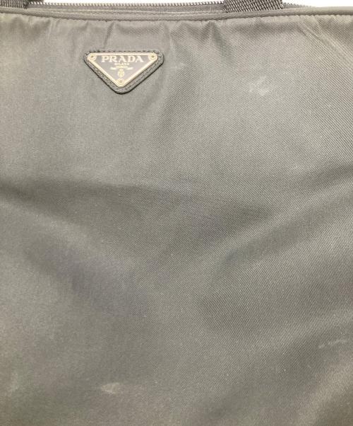 PRADA（プラダ）PRADA (プラダ) ナイロンハンドバッグ ブラックの古着・服飾アイテム