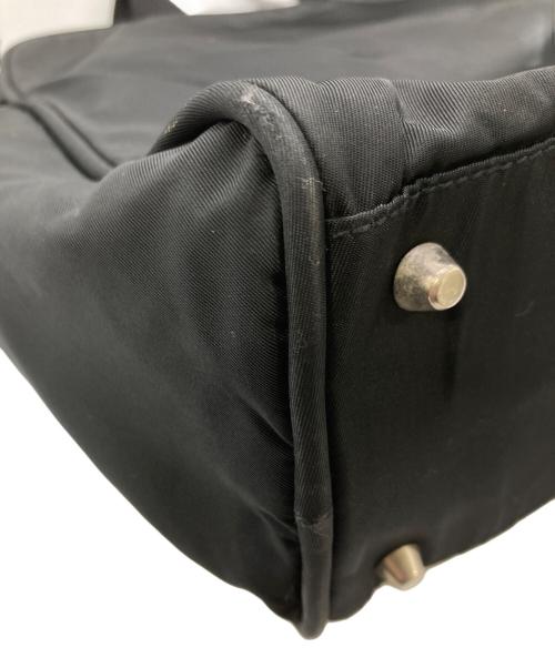 PRADA（プラダ）PRADA (プラダ) ナイロンハンドバッグ ブラックの古着・服飾アイテム