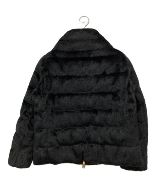 HERNO（ヘルノ）HERNO (ヘルノ) エコファーダウンジャケット ブラック サイズ:42の古着・服飾アイテム