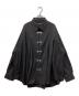 HARE（ハレ）の古着「レイヤードフックボタンジャケット」｜ブラック
