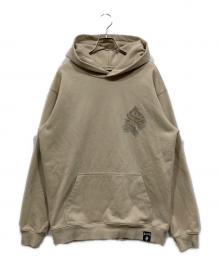 SUPPLIER（サプライヤー）の古着「ラインストーンプルオーバーパーカー」｜ベージュ