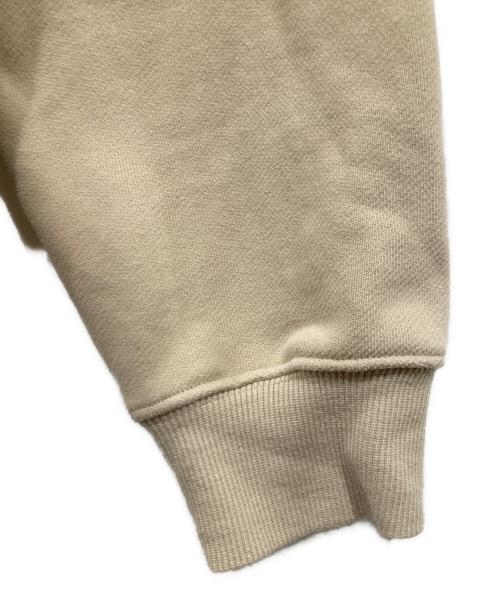 SUPPLIER（サプライヤー）SUPPLIER (サプライヤー) ラインストーンプルオーバーパーカー ベージュ サイズ:Lの古着・服飾アイテム