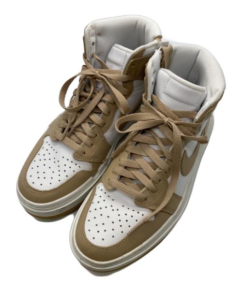 NIKE（ナイキ）NIKE (ナイキ) ハイカットスニーカー / Women's Air Jordan 1 High Elevate ホワイト×ベージュ / Vachetta Tan サイズ:23.5cmの古着・服飾アイテム