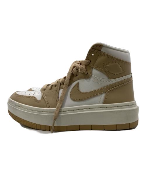 NIKE（ナイキ）NIKE (ナイキ) ハイカットスニーカー / Women's Air Jordan 1 High Elevate ホワイト×ベージュ / Vachetta Tan サイズ:23.5cmの古着・服飾アイテム