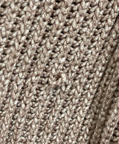 theory（セオリー）theory (セオリー) ローゲージニット ブラウン サイズ:Lの古着・服飾アイテム