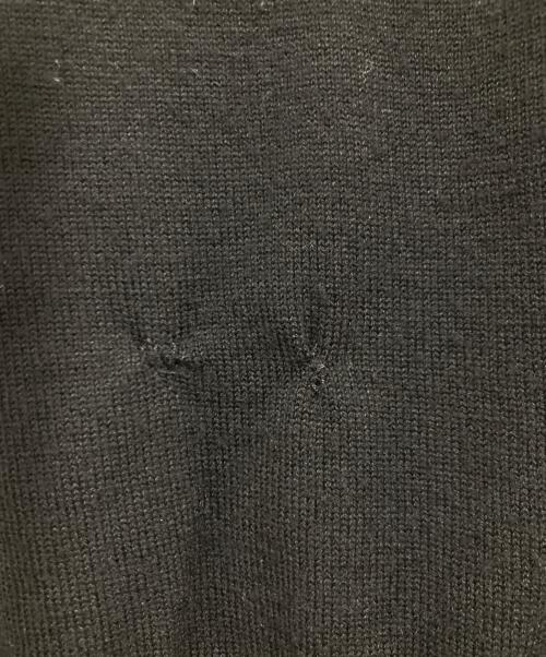 PRADA（プラダ）PRADA (プラダ) ニットポロシャツ ブラック サイズ:46の古着・服飾アイテム