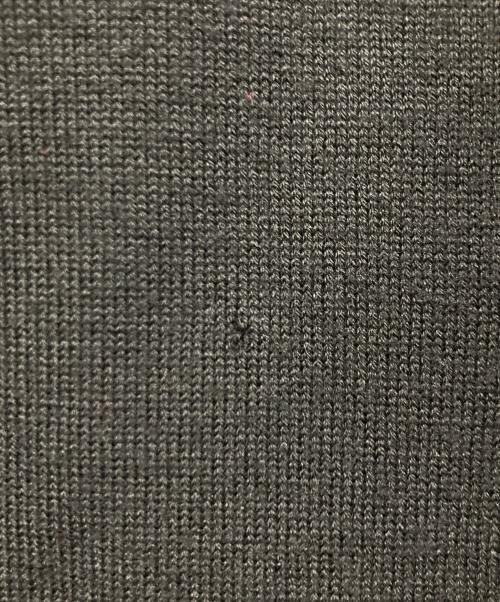 PRADA（プラダ）PRADA (プラダ) ニットポロシャツ ブラック サイズ:46の古着・服飾アイテム