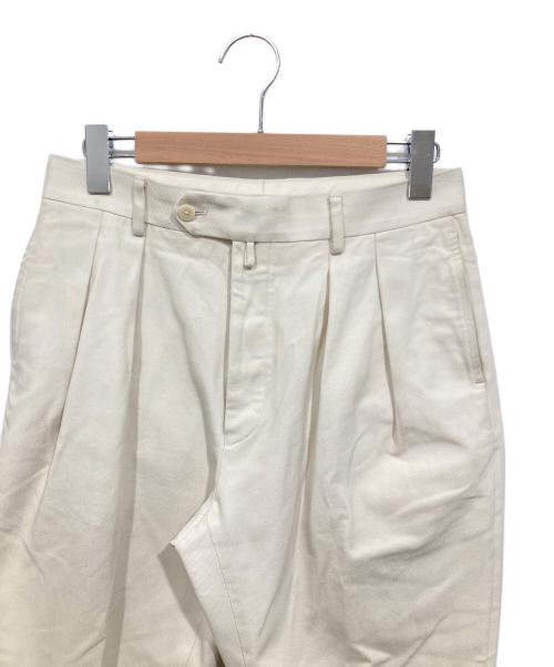 NEAT（ニート）NEAT (ニート) ワイドスラックス ベージュ サイズ:46の古着・服飾アイテム