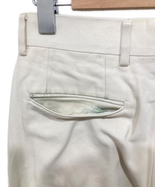 NEAT（ニート）NEAT (ニート) ワイドスラックス ベージュ サイズ:46の古着・服飾アイテム