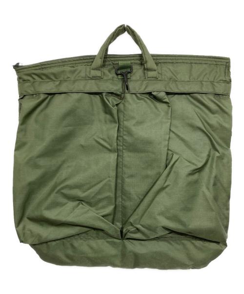 US ARMY（ユーエスアーミー）US ARMY (ユーエスアーミー) ヘルメットバッグ カーキの古着・服飾アイテム