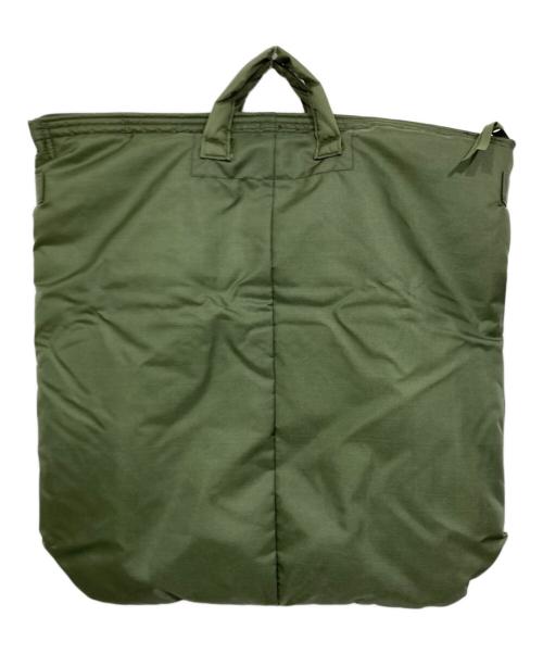 US ARMY（ユーエスアーミー）US ARMY (ユーエスアーミー) ヘルメットバッグ カーキの古着・服飾アイテム