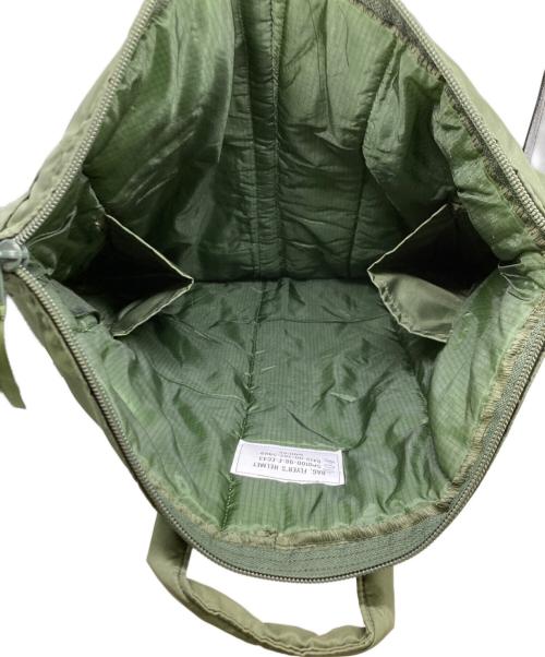 US ARMY（ユーエスアーミー）US ARMY (ユーエスアーミー) ヘルメットバッグ カーキの古着・服飾アイテム