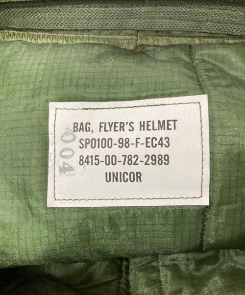 US ARMY（ユーエスアーミー）US ARMY (ユーエスアーミー) ヘルメットバッグ カーキの古着・服飾アイテム