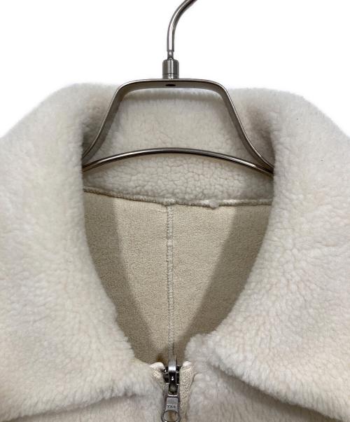 BEAUTY&YOUTH（ビューティーアンドユース）BEAUTY&YOUTH (ビューティーアンドユース) ボアフェイクムートンコート ホワイト サイズ:Sの古着・服飾アイテム