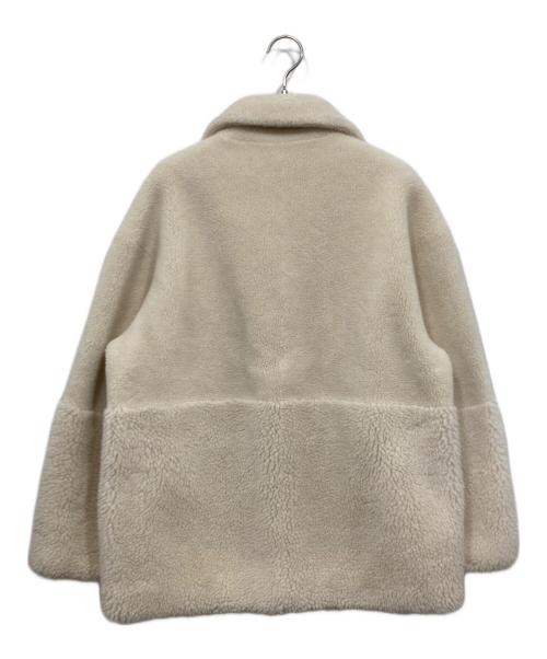 BEAUTY&YOUTH（ビューティーアンドユース）BEAUTY&YOUTH (ビューティーアンドユース) ボアフェイクムートンコート ホワイト サイズ:Sの古着・服飾アイテム