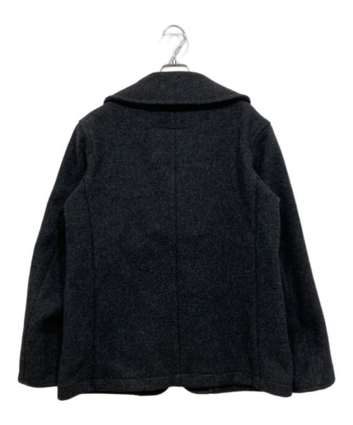 DANTON（ダントン）DANTON (ダントン) 丸襟ウールモッサジャケット グレー サイズ:Lの古着・服飾アイテム