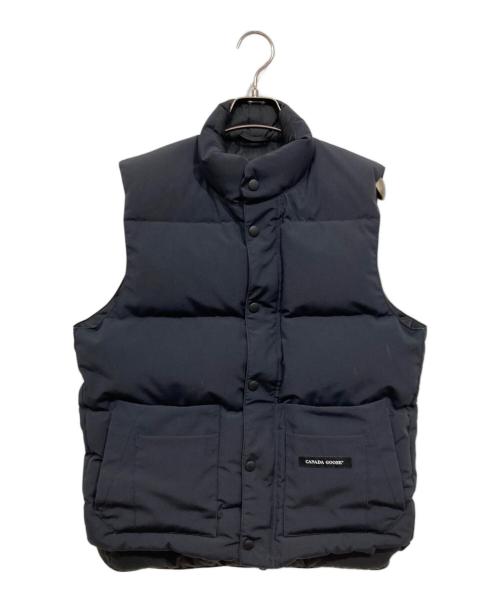 CANADA GOOSE（カナダグース）CANADA GOOSE (カナダグース) ウィンザーダウンベスト / WINDSOR VEST ネイビー サイズ:Sの古着・服飾アイテム