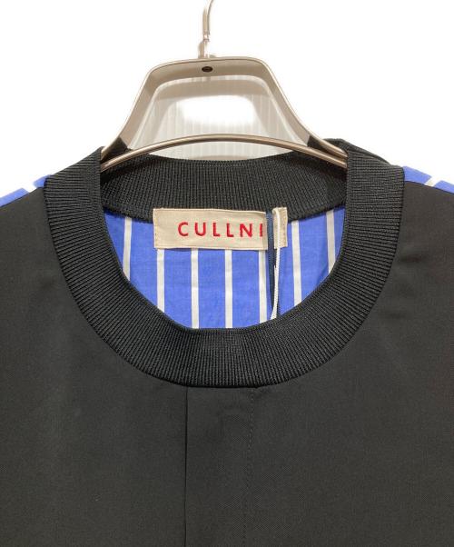 CULLNI（クルニ）CULLNI (クルニ) レイヤードプルオーバー半袖シャツ ブラック×ブルー サイズ:1の古着・服飾アイテム