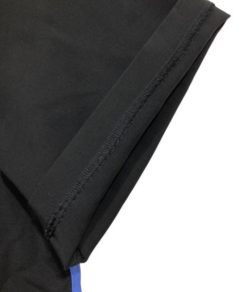 CULLNI（クルニ）CULLNI (クルニ) レイヤードプルオーバー半袖シャツ ブラック×ブルー サイズ:1の古着・服飾アイテム