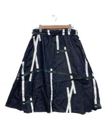 SOU・SOU×le coq sportif（ソウソウ×ルコックスポルティフ）の古着「サルエルパンツ」｜ネイビー