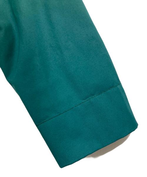 NEWYORKER（ニューヨーカー）NEWYORKER (ニューヨーカー) ライナー付ステンカラーコート グリーン サイズ:Lの古着・服飾アイテム