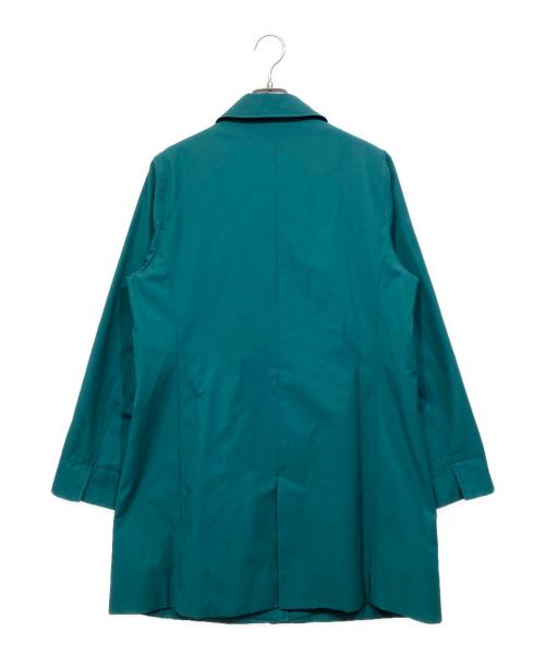 NEWYORKER（ニューヨーカー）NEWYORKER (ニューヨーカー) ライナー付ステンカラーコート グリーン サイズ:Lの古着・服飾アイテム