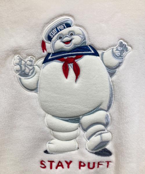 graniph（グラニフ）graniph (グラニフ) ゴーストバスターズ (ゴーストバスターズ) コラボフリースパーカー ホワイト サイズ:Sの古着・服飾アイテム