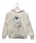 graniph（グラニフ）の古着「コラボフリースパーカー」｜ホワイト