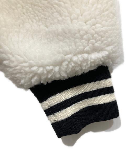 graniph（グラニフ）graniph (グラニフ) ゴーストバスターズ (ゴーストバスターズ) コラボボアスタジャン ブラック×ホワイト サイズ:Sの古着・服飾アイテム