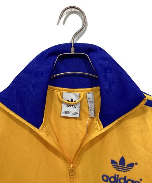 adidas（アディダス）adidas (アディダス) トラックジャケット / 70s復刻 TRACK TOP JKT イエロー×ブルー サイズ:Mの古着・服飾アイテム