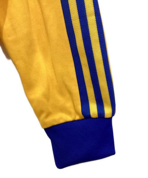 adidas（アディダス）adidas (アディダス) トラックジャケット / 70s復刻 TRACK TOP JKT イエロー×ブルー サイズ:Mの古着・服飾アイテム