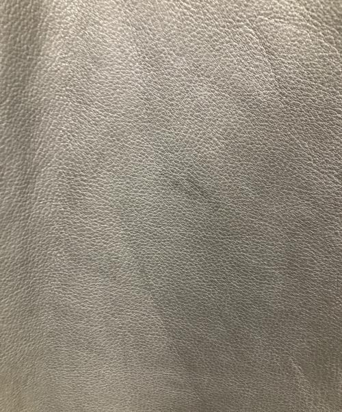 THE FLAT HEAD（ザ・フラットヘッド）THE FLAT HEAD (ザ・フラットヘッド) ディアスキンレザーシャツジャケット ブラック サイズ:42の古着・服飾アイテム