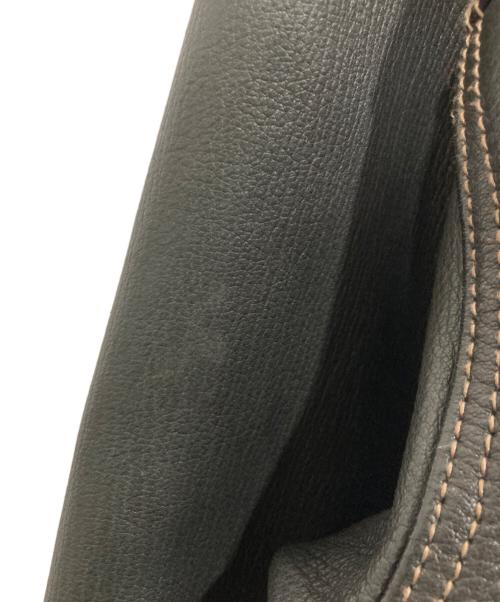 THE FLAT HEAD（ザ・フラットヘッド）THE FLAT HEAD (ザ・フラットヘッド) ディアスキンレザーシャツジャケット ブラック サイズ:42の古着・服飾アイテム