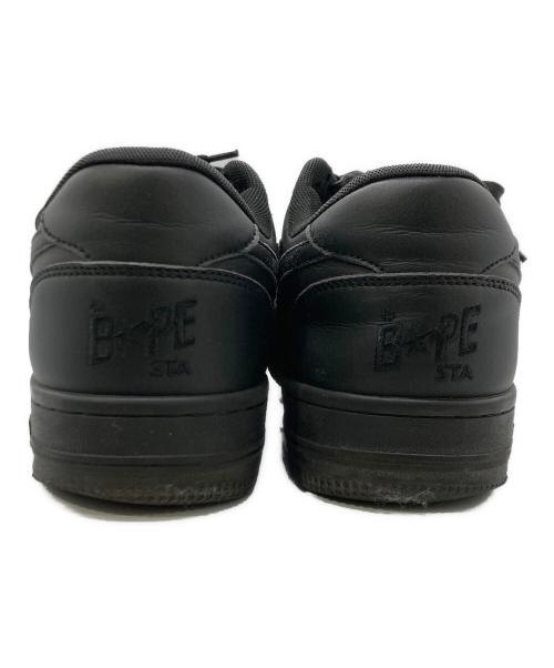 BAPE BY A BATHING APE（ベイプバイアベイシングエイプ）BAPE BY A BATHING APE (ベイプバイアベイシングエイプ) ローカットスニーカー / BAPE STA LOW ブラック サイズ:28cmの古着・服飾アイテム