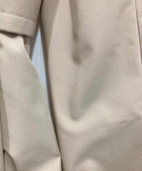 FOXEY NEWYORK（フォクシーニューヨーク）FOXEY NEWYORK (フォクシーニューヨーク) フリルテーラードジャケット ベージュ サイズ:40の古着・服飾アイテム