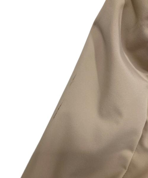 FOXEY NEWYORK（フォクシーニューヨーク）FOXEY NEWYORK (フォクシーニューヨーク) フリルテーラードジャケット ベージュ サイズ:40の古着・服飾アイテム
