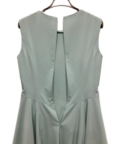 FOXEY NEWYORK（フォクシーニューヨーク）FOXEY NEWYORK (フォクシーニューヨーク) ストレッチノースリーブワンピース グリーン サイズ:表記なしの古着・服飾アイテム