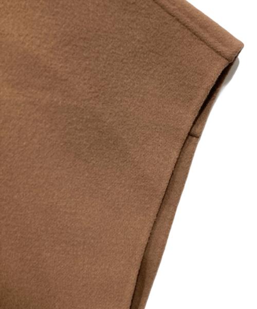 SLOBE IENA（スローブ イエナ）SLOBE IENA (スローブ イエナ) スタンドカラーダブルフェイスポンチョ ブラウン サイズ:Freeの古着・服飾アイテム