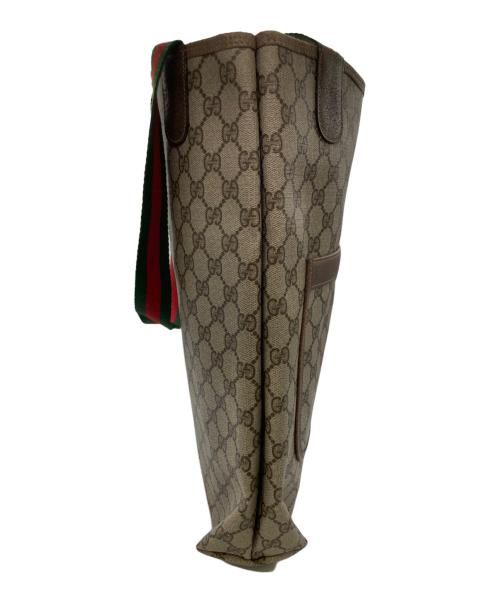 GUCCI（グッチ）GUCCI (グッチ) トートバッグ/シェリーライン ブラウンの古着・服飾アイテム