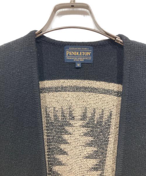 PENDLETON（ペンドルトン）PENDLETON (ペンドルトン) WRAP CARDIGAN マルチカラー サイズ:Mの古着・服飾アイテム