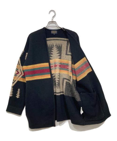 PENDLETON（ペンドルトン）PENDLETON (ペンドルトン) WRAP CARDIGAN マルチカラー サイズ:Mの古着・服飾アイテム