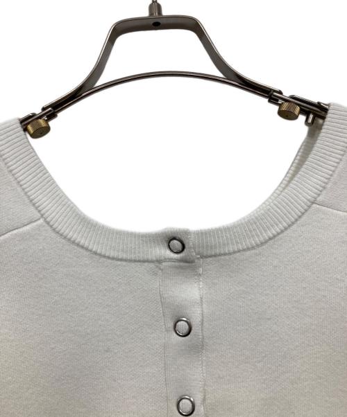 GALLARDA GALANTE（ガリャルダガランテ）GALLARDA GALANTE (ガリャルダガランテ) 前後2WAYニット ホワイト サイズ:Fの古着・服飾アイテム