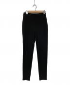 Curensologyカレンソロジー）の古着「トリコットナローパンツ」｜ブラック