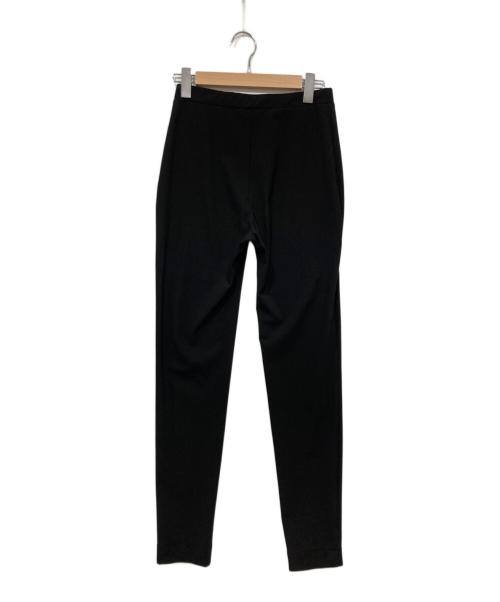 Curensology（カレンソロジー）Curensology (カレンソロジー) トリコットナローパンツ ブラック サイズ:38の古着・服飾アイテム