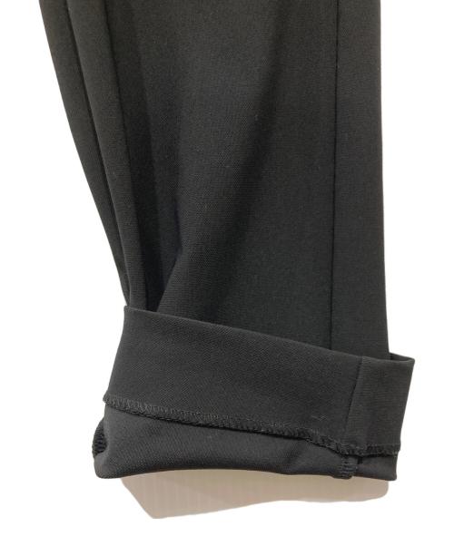 Curensology（カレンソロジー）Curensology (カレンソロジー) トリコットナローパンツ ブラック サイズ:38の古着・服飾アイテム