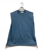 RIM.ARKリムアーク）の古着「Drawstring big T/SH」｜ブルー