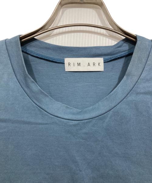 RIM.ARK（リムアーク）RIM.ARK (リムアーク) Drawstring big T/SH ブルー サイズ:FREEの古着・服飾アイテム
