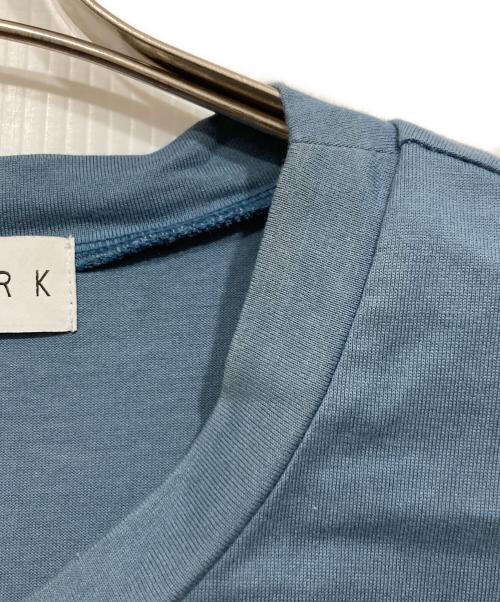 RIM.ARK（リムアーク）RIM.ARK (リムアーク) Drawstring big T/SH ブルー サイズ:FREEの古着・服飾アイテム